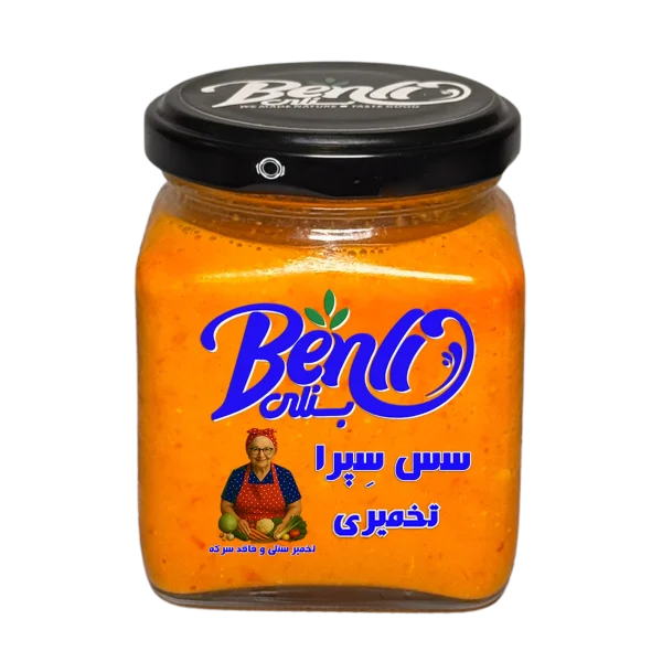 سس فلفل تند سپرا بن‌لی با روغن زیتون